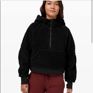 Lululemon oversized cropped hoodie